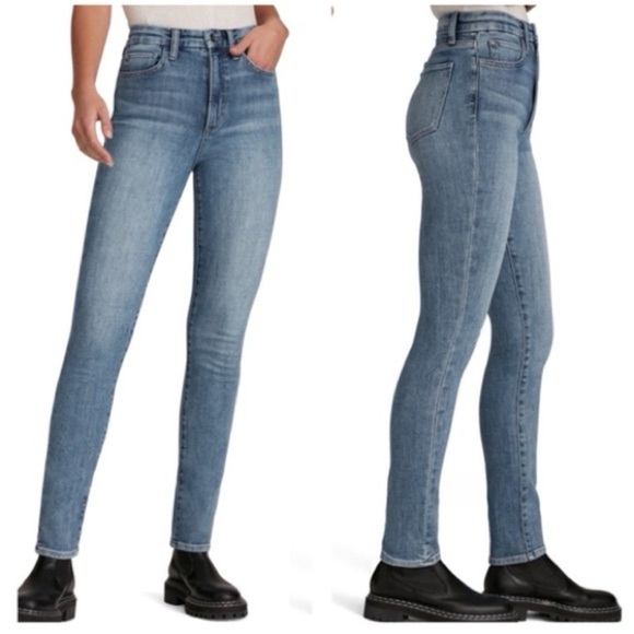 New FAVORITE DAUGHTER The Sara Super High Waist Skinny Jean Napa Denim NWT Women - Picture 1 of 12
